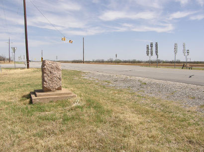Mabelle Tx - Baylor County Centennial Highway Marker