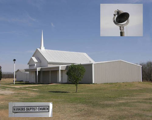 Mankins TX - Mankins Baptist Church