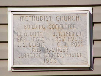 Margaret TX - United Methodist Church  corner stone