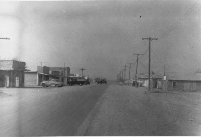 McAdoo, Texas downtown 1950s