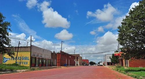 Merkel TX Street Scene