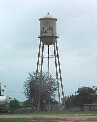 Miles TX - water tower