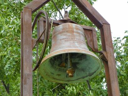 Millersview Tx CatholicChurch Mission San Clemente , church bell
