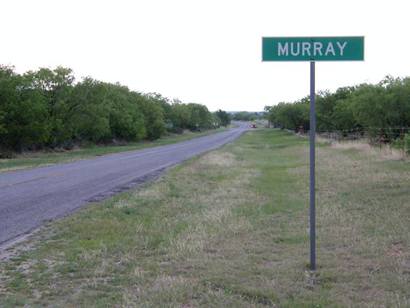 Murray Tx Road Sign