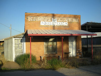 Odell TX closed post office