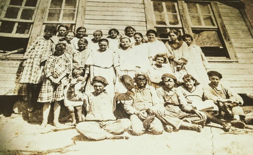 TX - Olney School 1913-1916 ? class photo