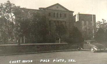 1940 Palo Pinto County Courthouse, Texas old photo