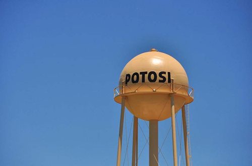 Potosi TX water tower 