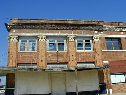 Ranger Texas building with architectural details