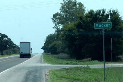 TX - Rucker highway sign