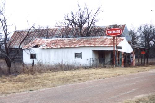 Scranton, Texas old gas station