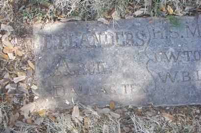 1884 Baylor County Courthouse cornerstone, Seymour Texas