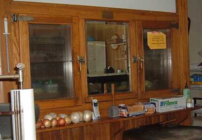 1926 meat locker, Strawn Texas store