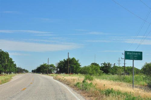 Weinert TX city limit