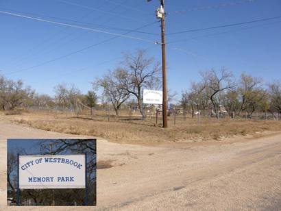 Westbrook Tx Memorial Park