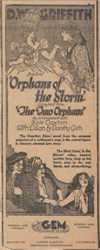D.W. Griffith's Orphans of the Storm
