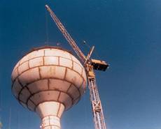 Wamba, Texas water tower