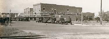 Weslaco Texas street scene 1926