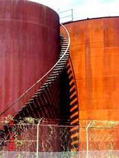 Houston oil storage tank