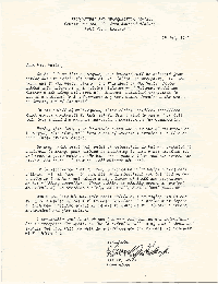 Letter from Fort Polk , LA Commander to 49th Armored Division, Texas National Guard, 1962