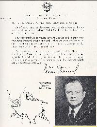 Letter from Texas Governor Price Daniel to 49th Armored Division, Texas National Guard 