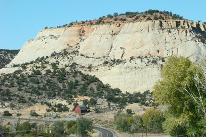 Utah Scenic Byway 12 - Hogback Road near Boulder