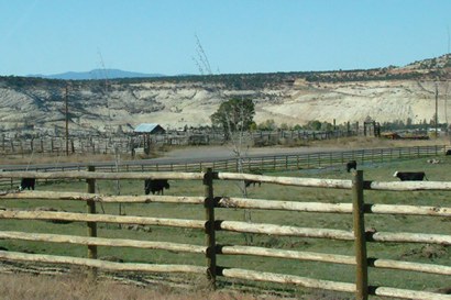 Utah Scenic Byway 12 - Boulder, Utah cattle corral