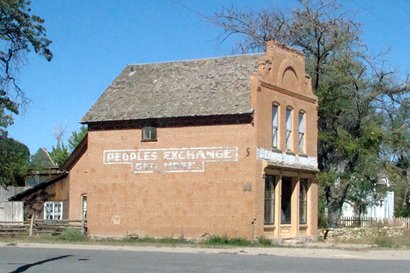 Utah Scenic Byway 12 - Escalante Utah - Old Gem Merchandixe Bldg