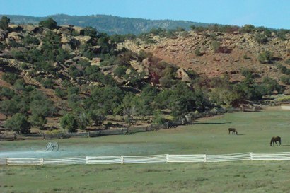 Utah Scenic Byway 12 - rural scene south of Torrey Utah