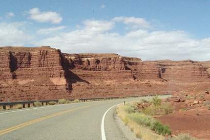 Utah - Highway 95 scene