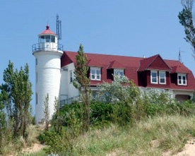 Like Michigan Lighthouse Point Betsie Frankfort, MI 