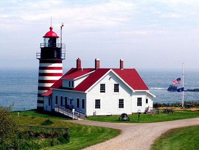 Maine Lighthouse - West Quoddy, Lubec 