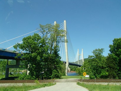 Ohio River  - Clyde T. Barbour Bridge