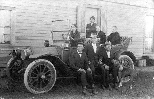 Columbus Outing, Texas vintage photo