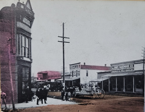 Dalhart TX, Dallam County -Business District 