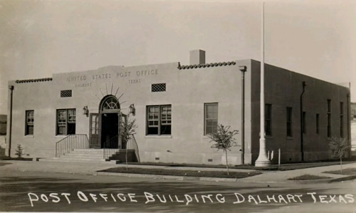 Dalhart TX, Dallam County -Post Office 