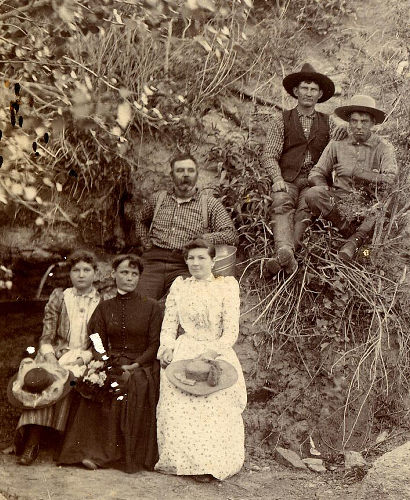 Dickens County TX - Spur Ranch women -  Willie Etta Callis 