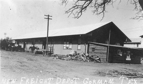 Gorman TX Freight Depot