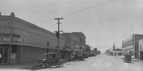 Gorman TX Street Scene