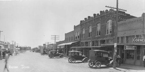 Gorman TX Street Scene