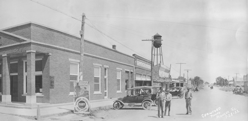 Gorman TX Street Scene