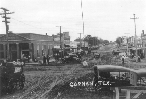 Gorman TX Street Scene