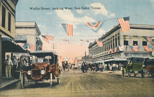 San Saba TX - Wallis Street