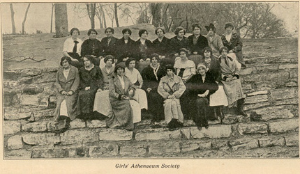 TX - Thorp Springs Christian College Girls' Athenoeum Society
