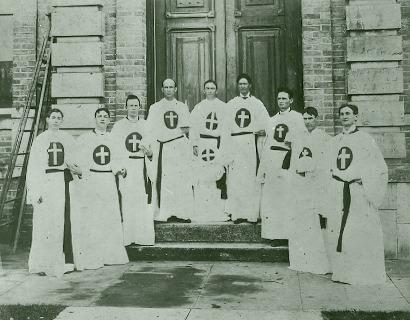 Wharton County Courthouse, TX - Ku Klux Klan members without hoods