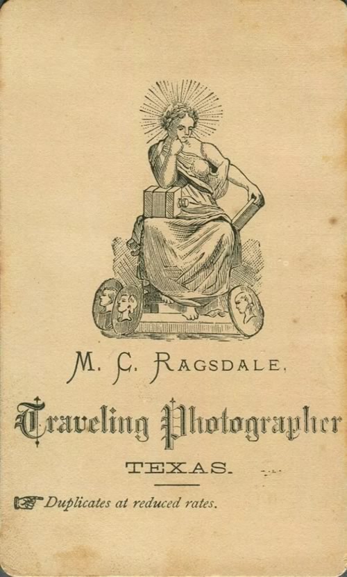 San Angelo TX - M. C. Ragsdale, Traveling Photographer