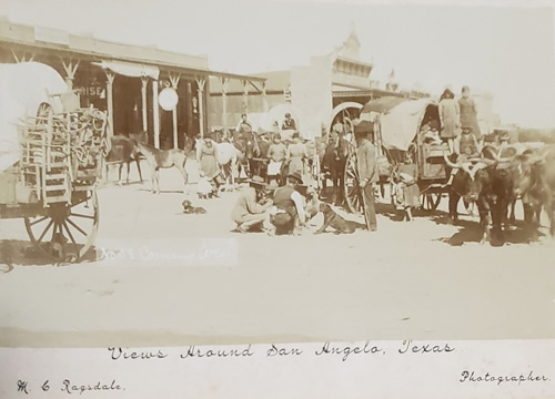 San Angelo TX - Early 1880s Ragsdale