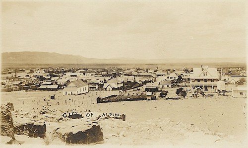 Alpine TX 1916 bird's eye view