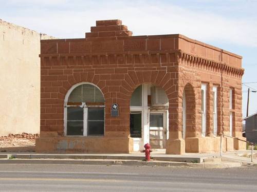 Barstow Tx - Closed Ward County Bank