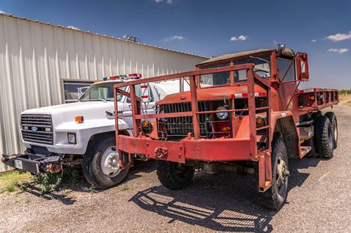 Barstow TX Volunteer Fire Department fire trucks